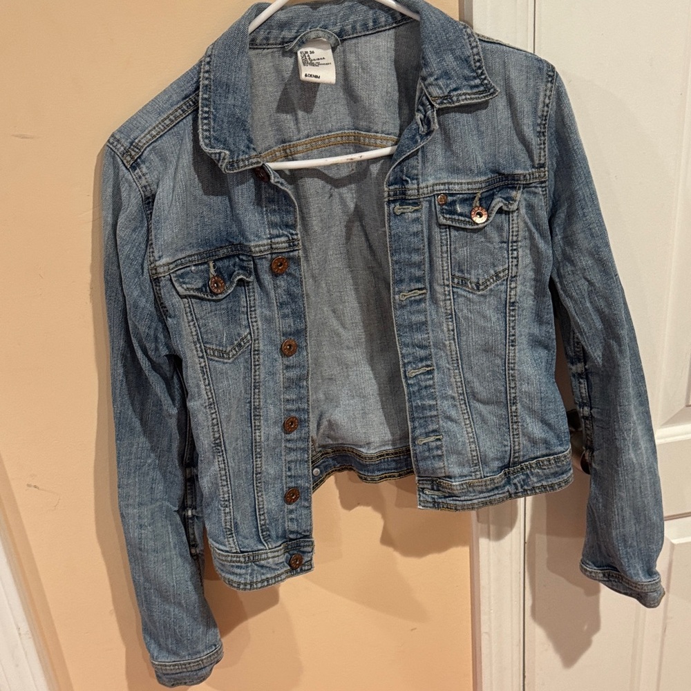 Stylish Light Blue Denim Jacket